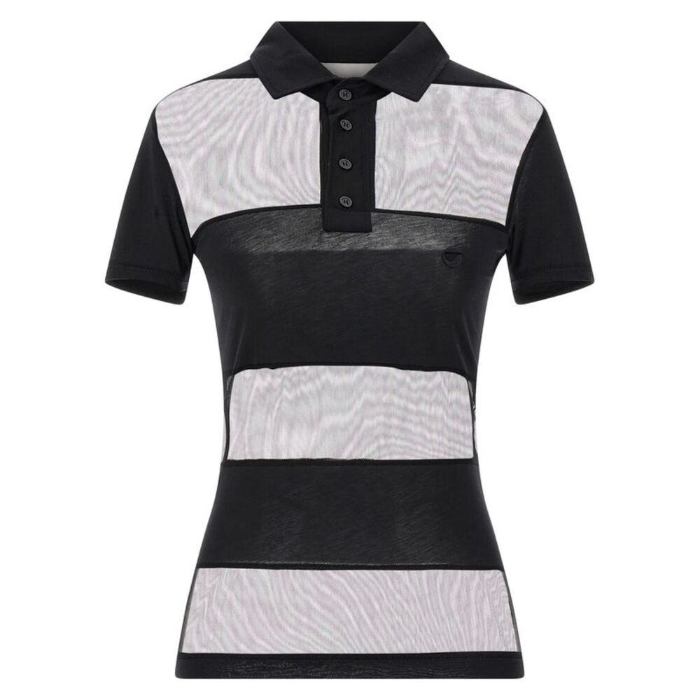 Coperni Black Cotton Polo Women's Shirt